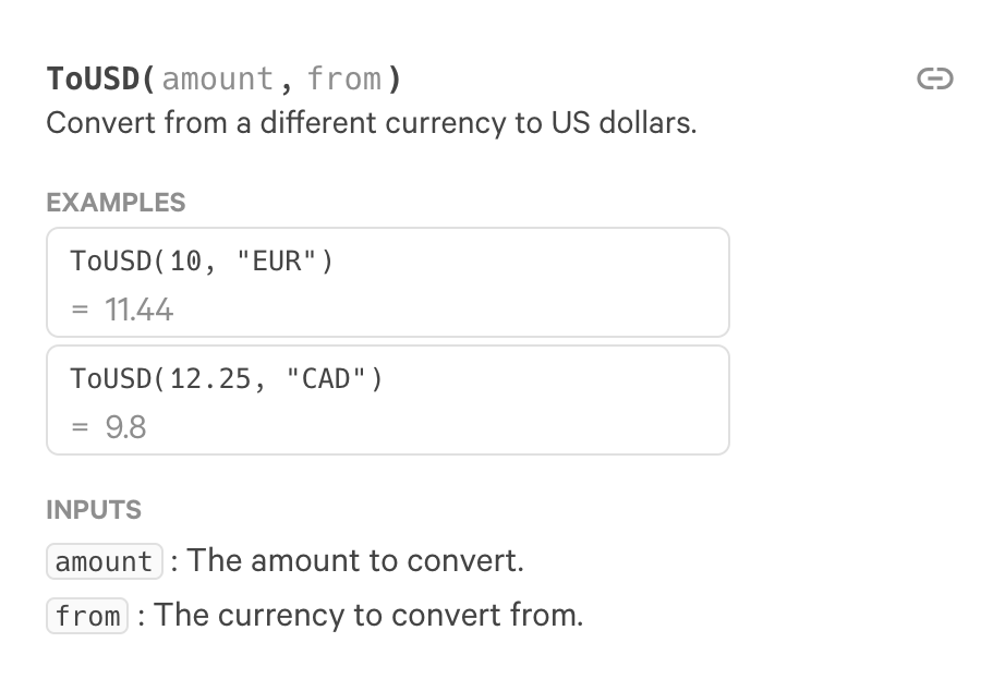 Customs Formula Codea Add custom formulas - Superhuman Packs SDK