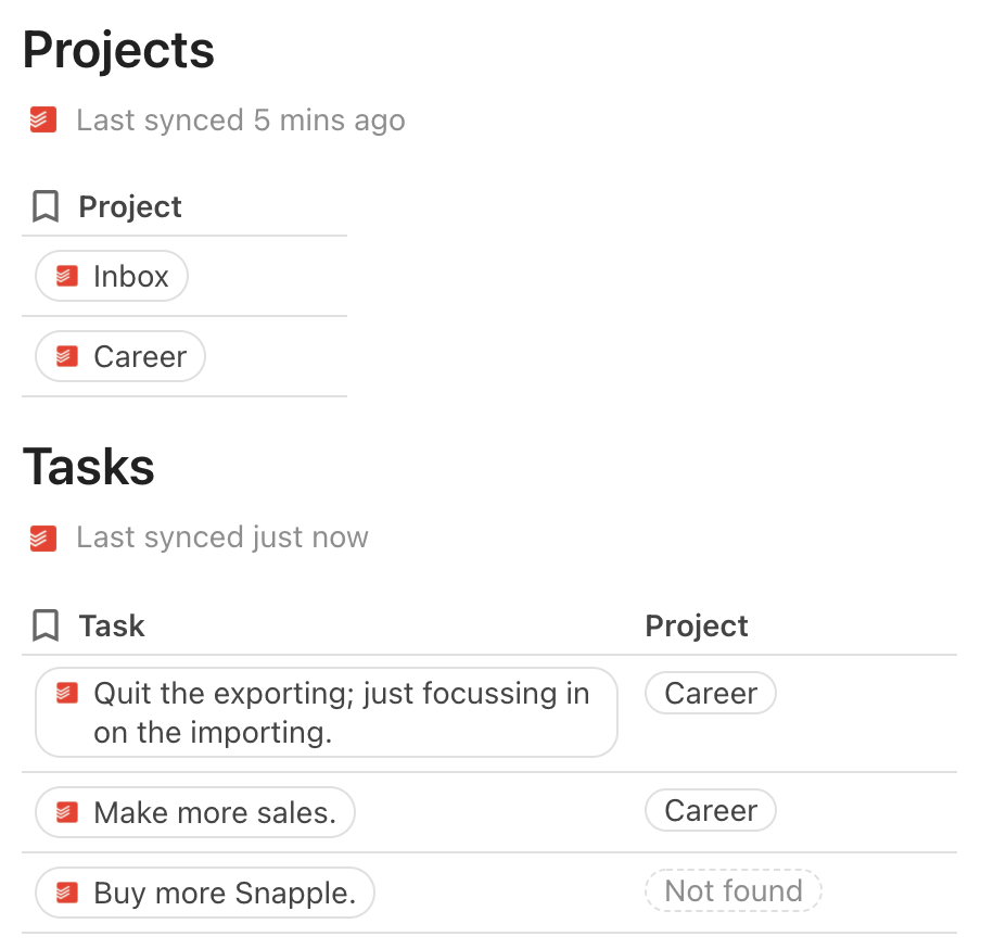 Add sync tables Coda Pack SDK